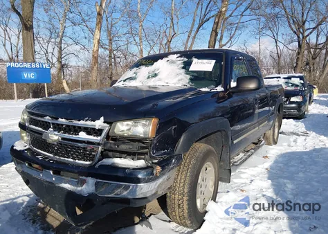2007 Chevrolet Silverado 1500 Classic Lt1 z USA, uszkodzony, nr VIN 1GCEK19Z37Z102275